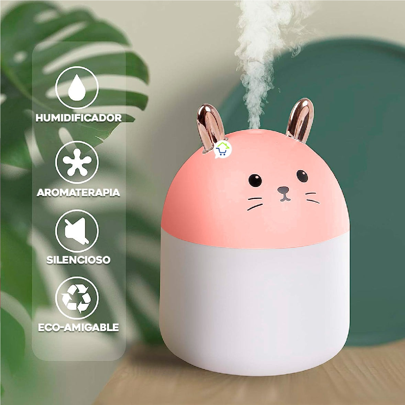Humidificador de Aire con Diseño de Cone
