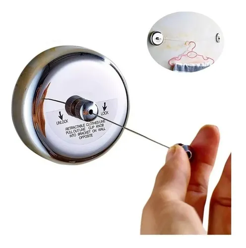 tendedero retractil tipo timbre