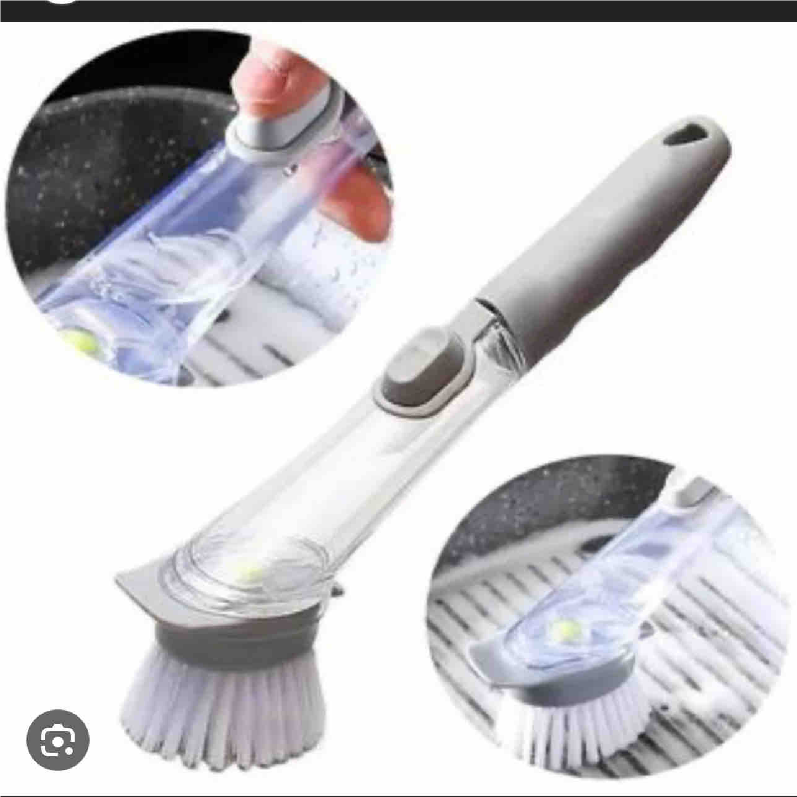 Cepillo con dispensador de detergente