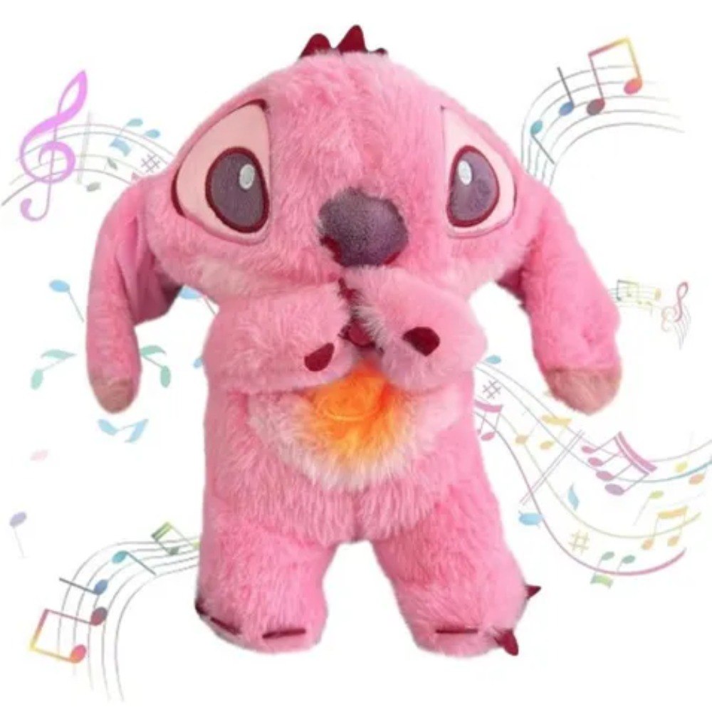 Miniatura 3 de Stitch Peluche Rosado Que Respira