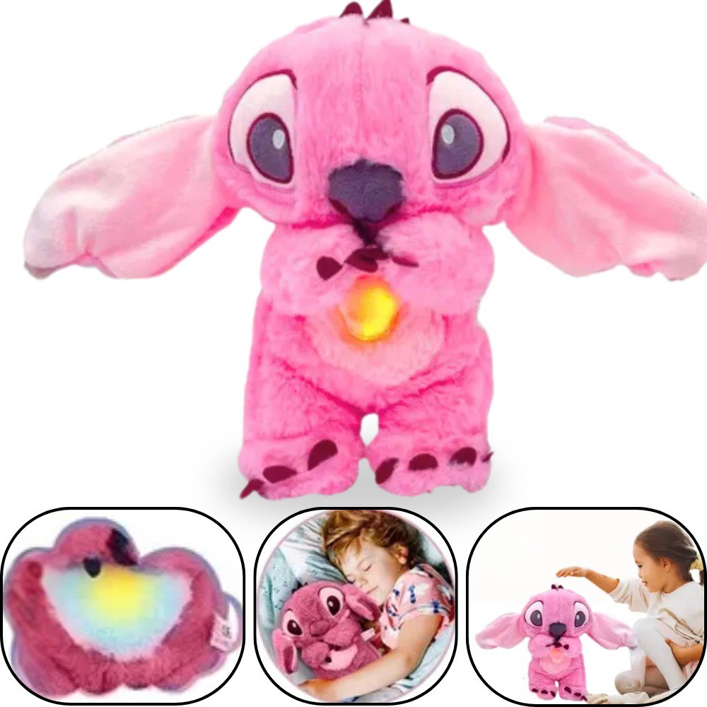 Miniatura 2 de Stitch Peluche Rosado Que Respira