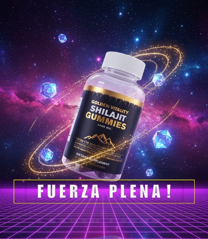 Golden Vitality Shilajit Gummies X60 Und