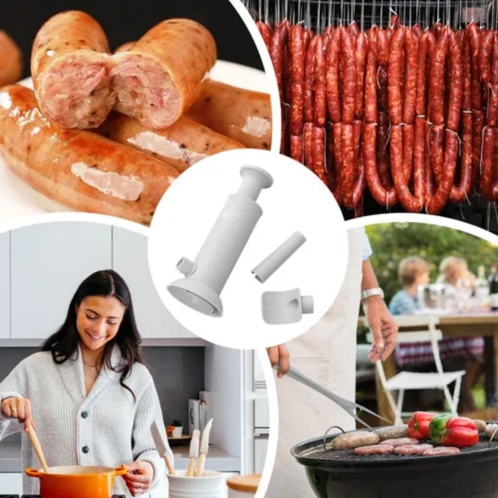 Embutidor Inyector Relleno Salchichas