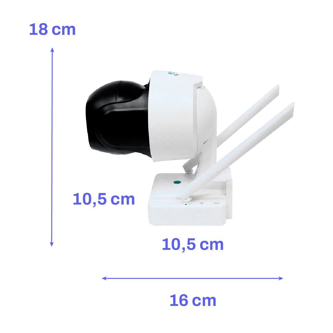 Miniatura 4 de Videocámara solar 4G
