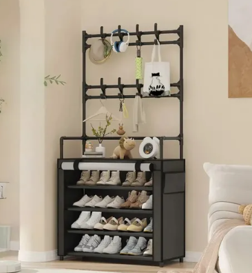 Organizador Zapatero con Perchero 4Nv