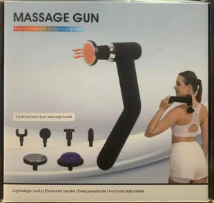 Masajeador Fascial Gun con extensor