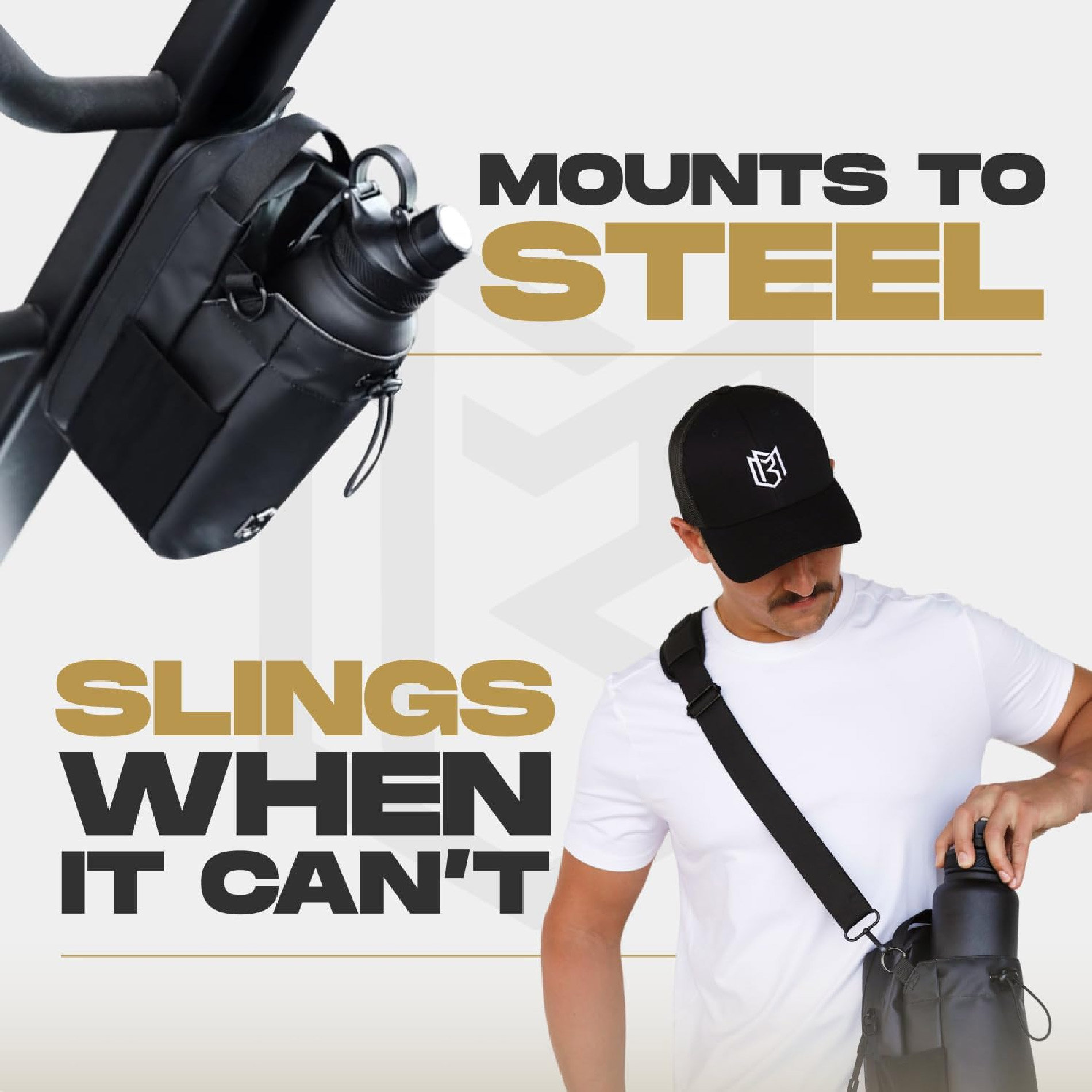 Miniatura 5 de Bolso Deportivo Porta Botella Magnético