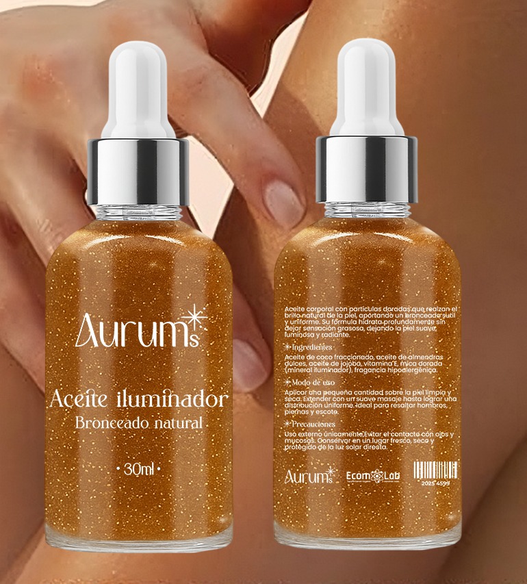 Arum bronceador iluminador 30ml