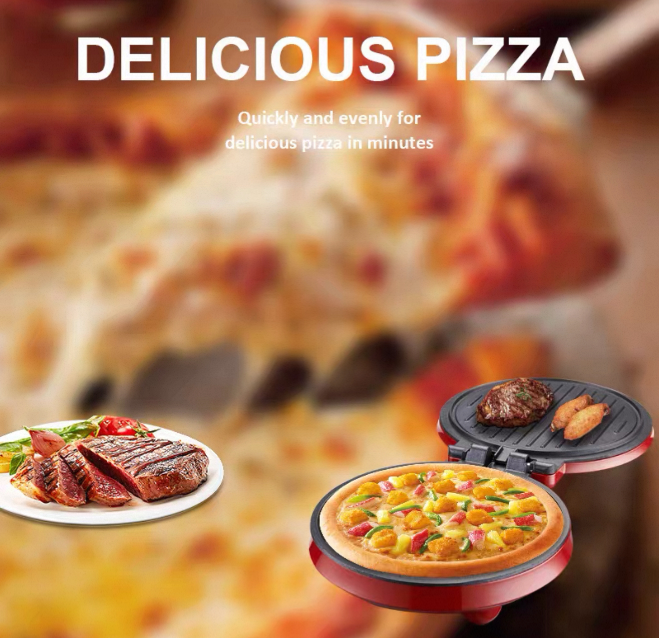 Miniatura 2 de Máquina Para Pizza SOKANY