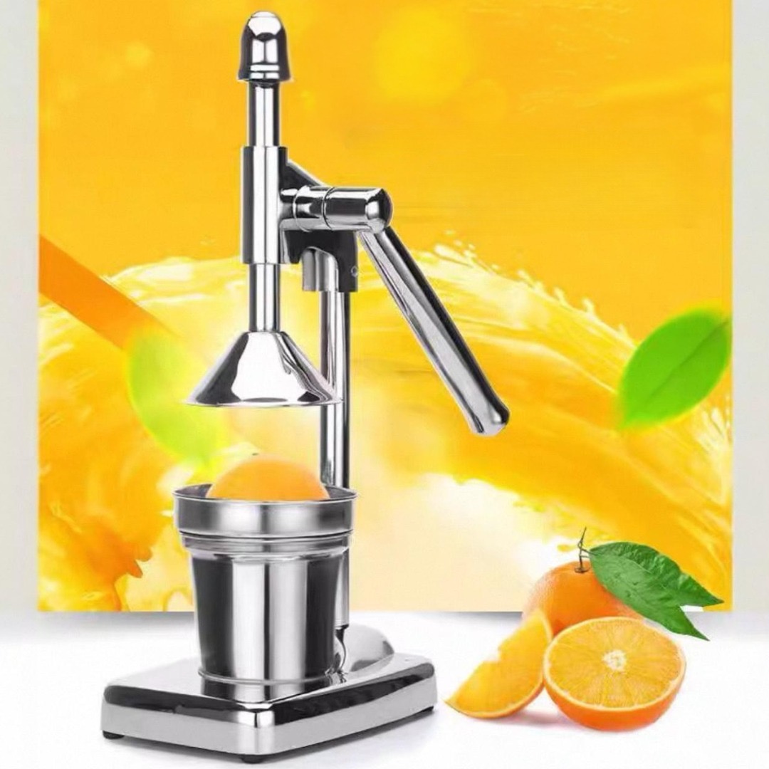 EXPRIMIDOR DE NARANJA EN ACERO