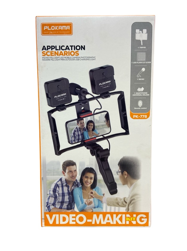 Tripode Estabilizador Doble Luz Led