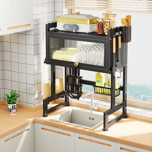 Escurridor De Loza 85 Cm Con Tapa M