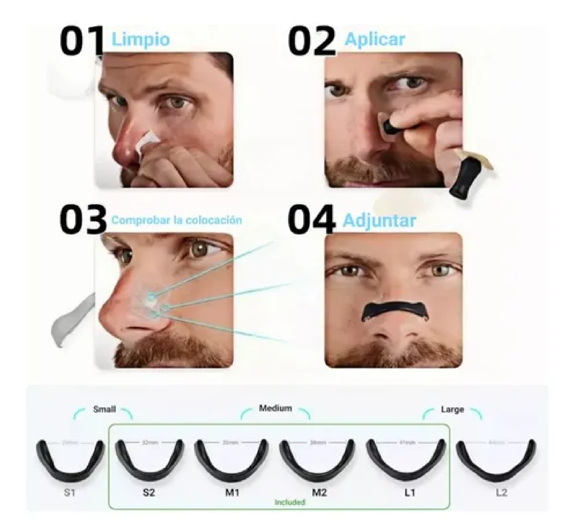 Bandas para la Nariz