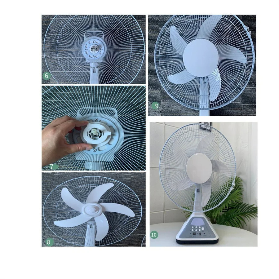 Miniatura 4 de Ventilador Recargable Silencioso Panel S