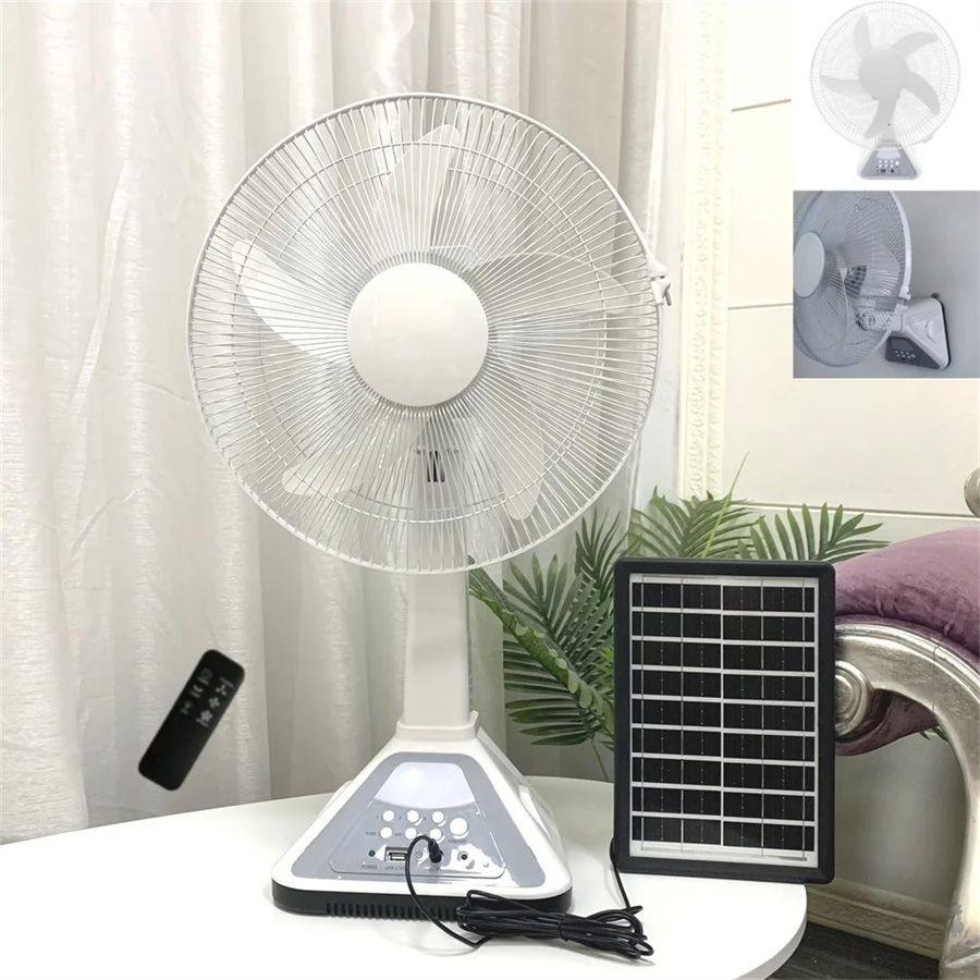 Miniatura 2 de Ventilador Recargable Silencioso Panel S