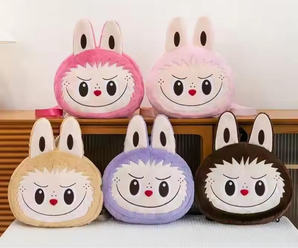 DI Bolso Peluche Cara Labubu