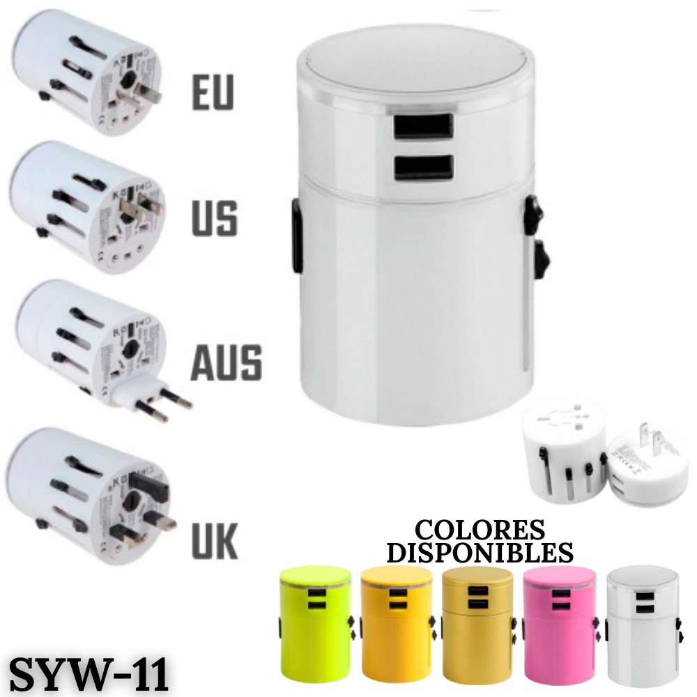 Adaptador Viajero Convertidor SYW-11