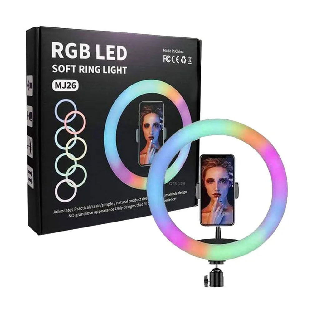 Miniatura 4 de Aro Luz Rgb 26 Cm Led con Tripode