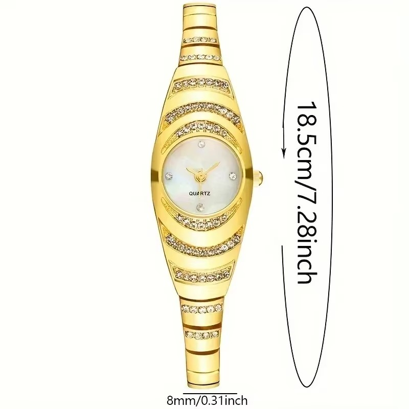 Miniatura 6 de RELOJ DORADO CON BRILLANTES