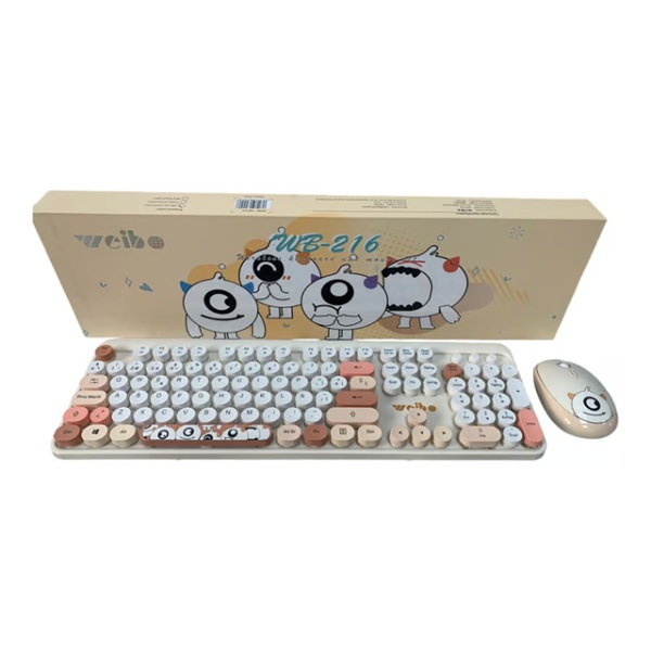 Miniatura 3 de COMBO TECLADO INALAMBRICO WB-216