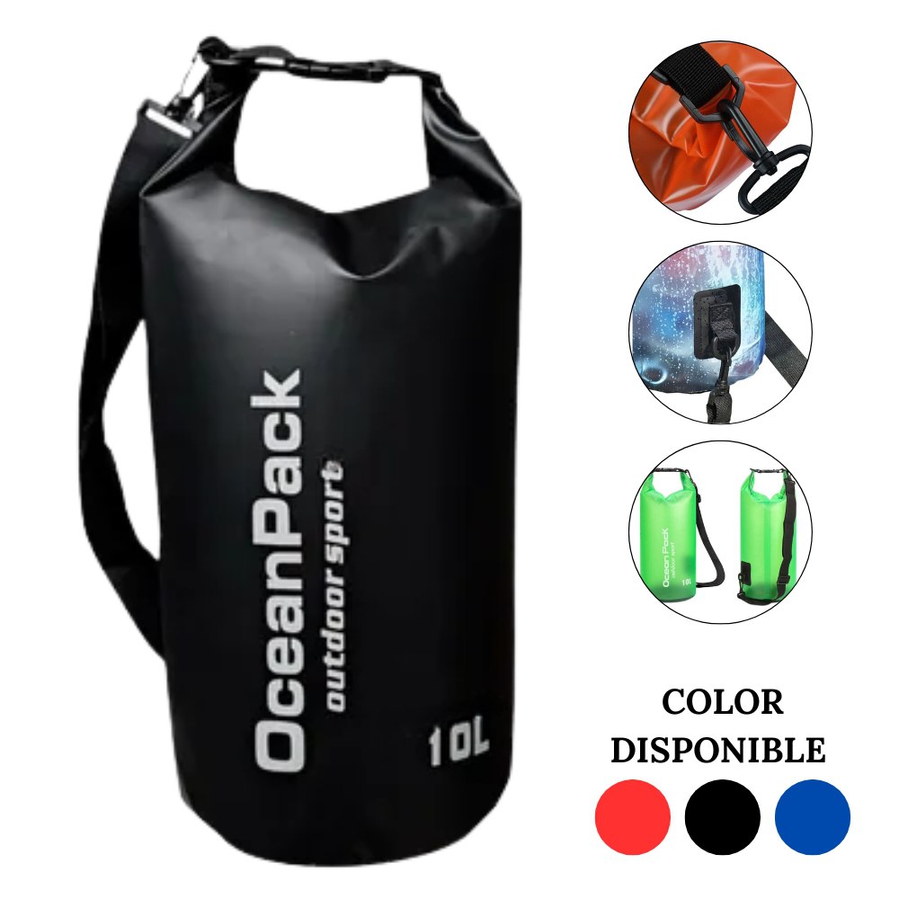 Miniatura 2 de Bolsa Impermeable Sumergible Mochila 10L