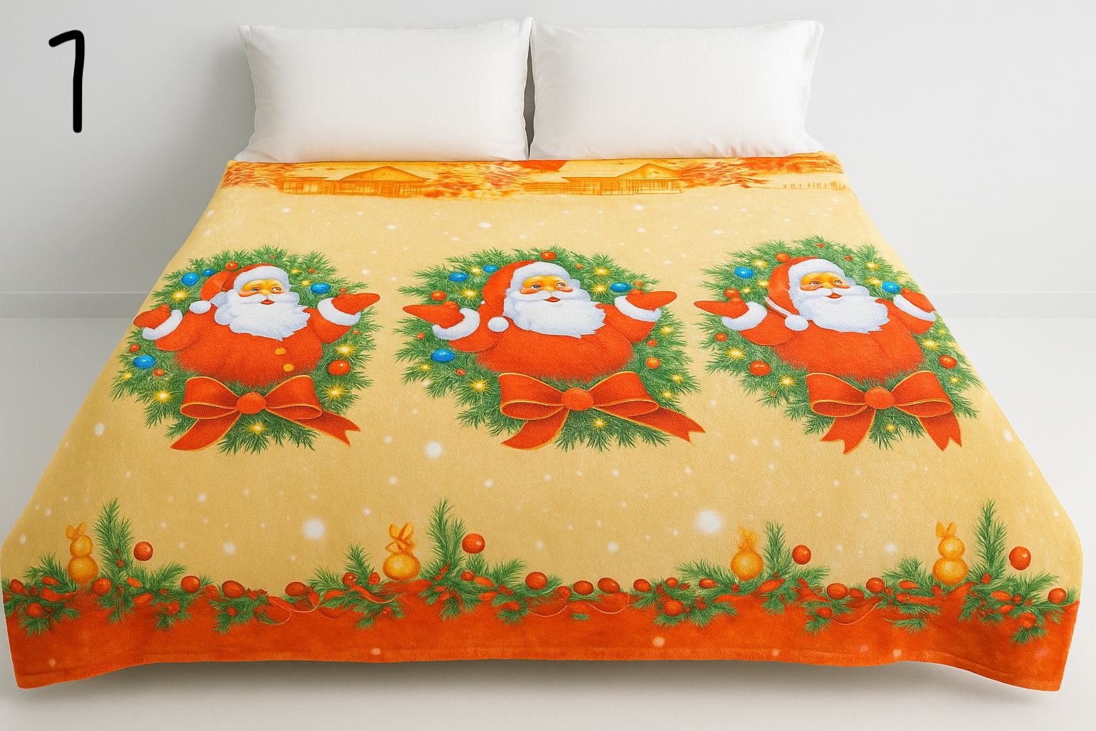 COBIJA NAVIDEÑA DISEÑOS