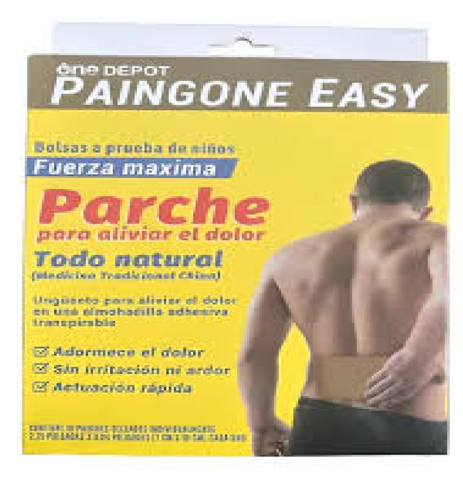 Parches Dolor de Espalda disponible en Yaxa Colombia