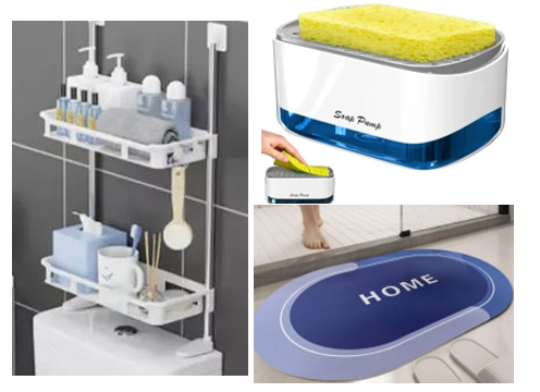 Combo Tapete+ Org 3 Nivels+ Dispensador