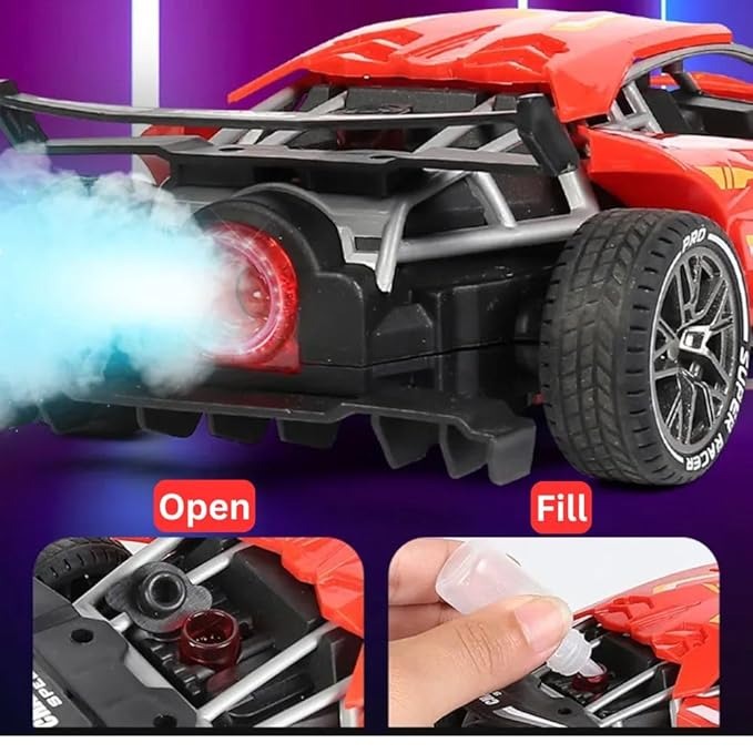 Miniatura 3 de Carro A Control Remoto y Efecto Humo