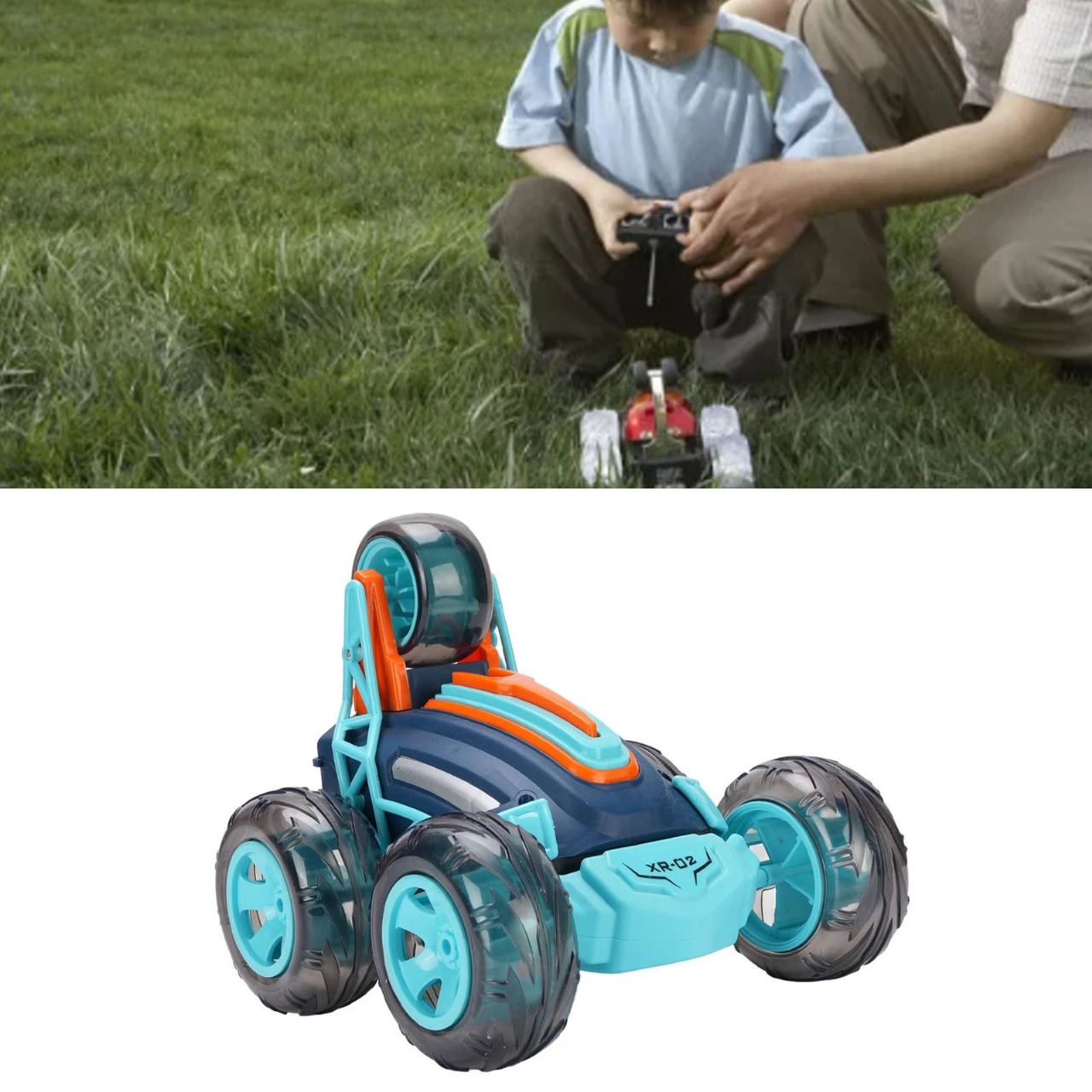 Miniatura 3 de Carro Loco 360° con Luces LED