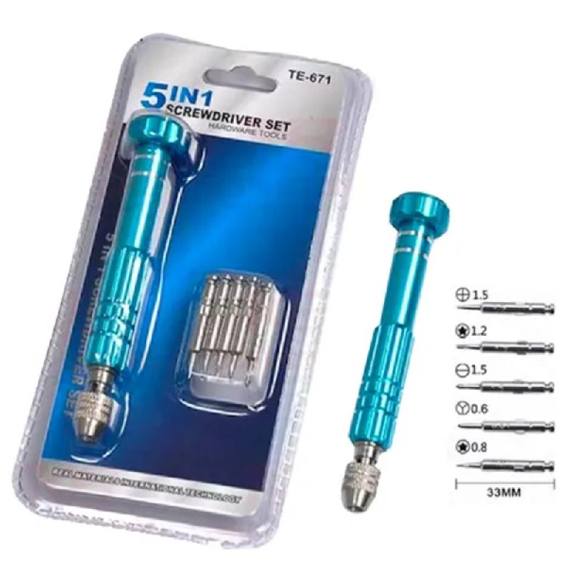 Miniatura 4 de Kit De Destornillador De Precision 5En1