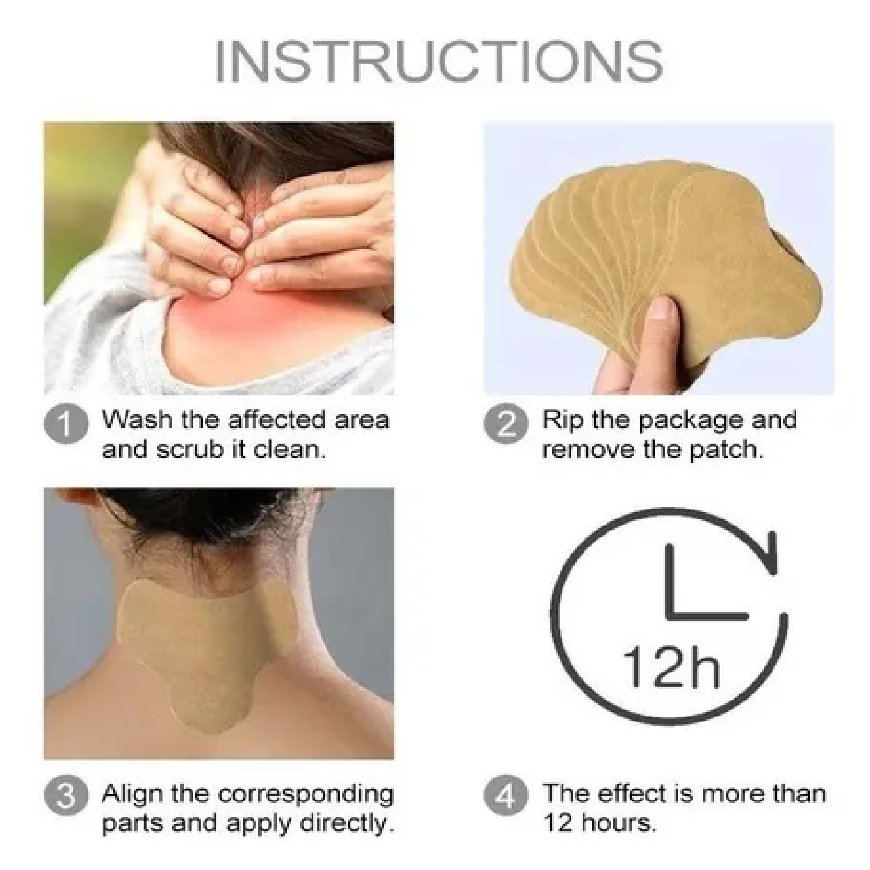 Parches de Cuello cervical