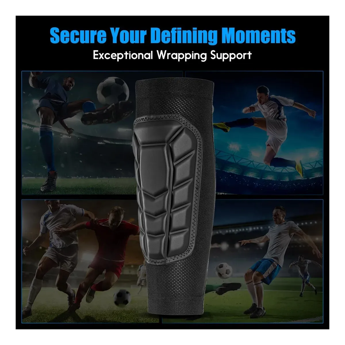 Miniatura 3 de Canilleras De Fútbol Espinilleras Lycrad