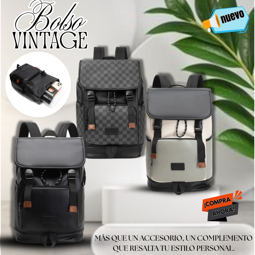 BOLSO CUERO VINTAGE HOMBRE VERSION 4.0