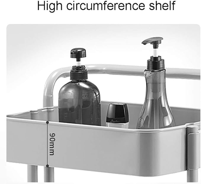 Miniatura 7 de Carrito Organizador Metálico 3 Niveles