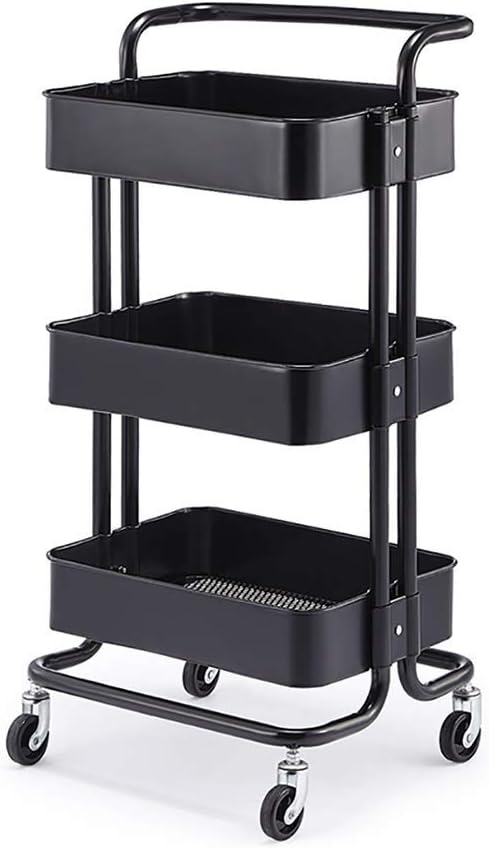 Miniatura 3 de Carrito Organizador Metálico 3 Niveles