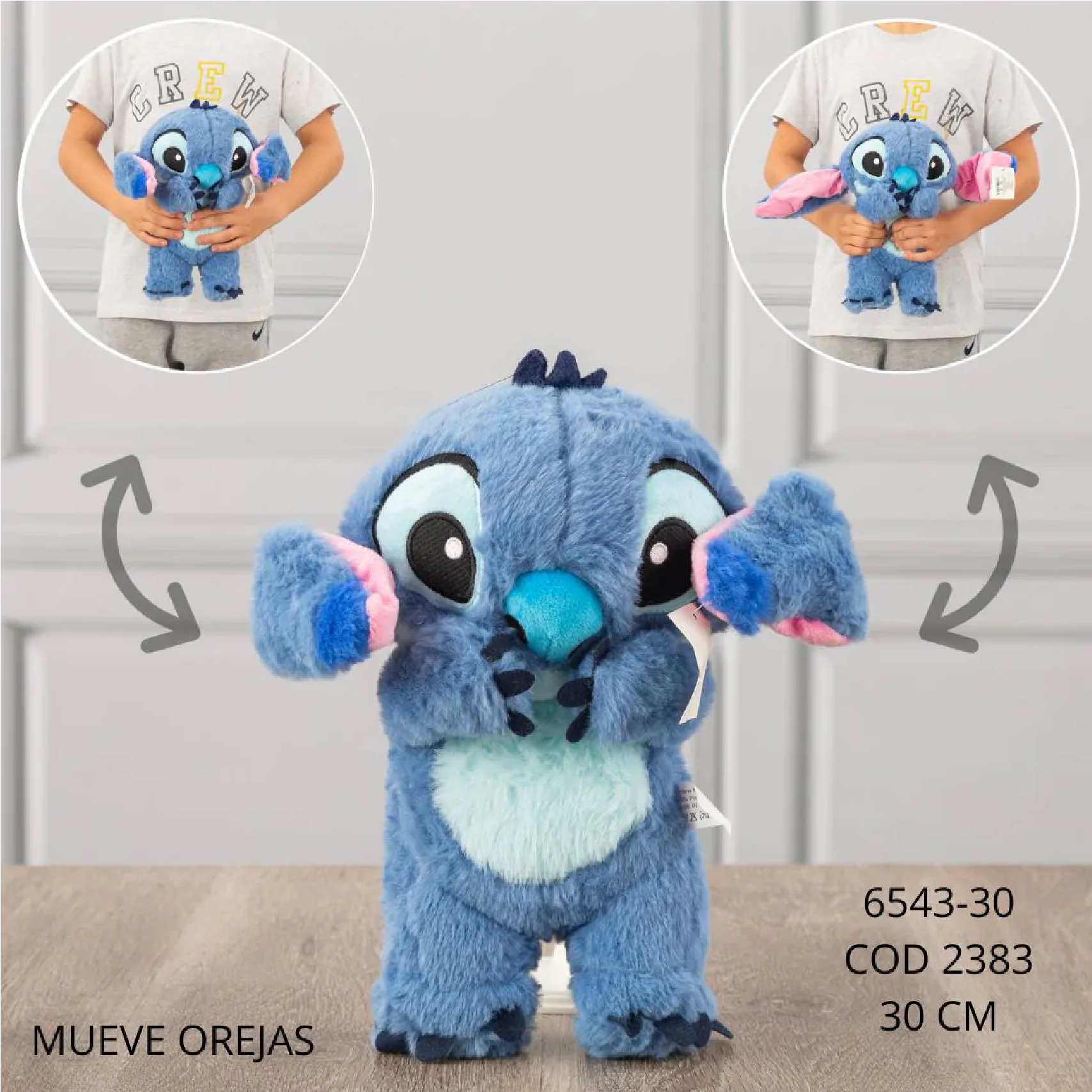 Peluche Stitch Respira