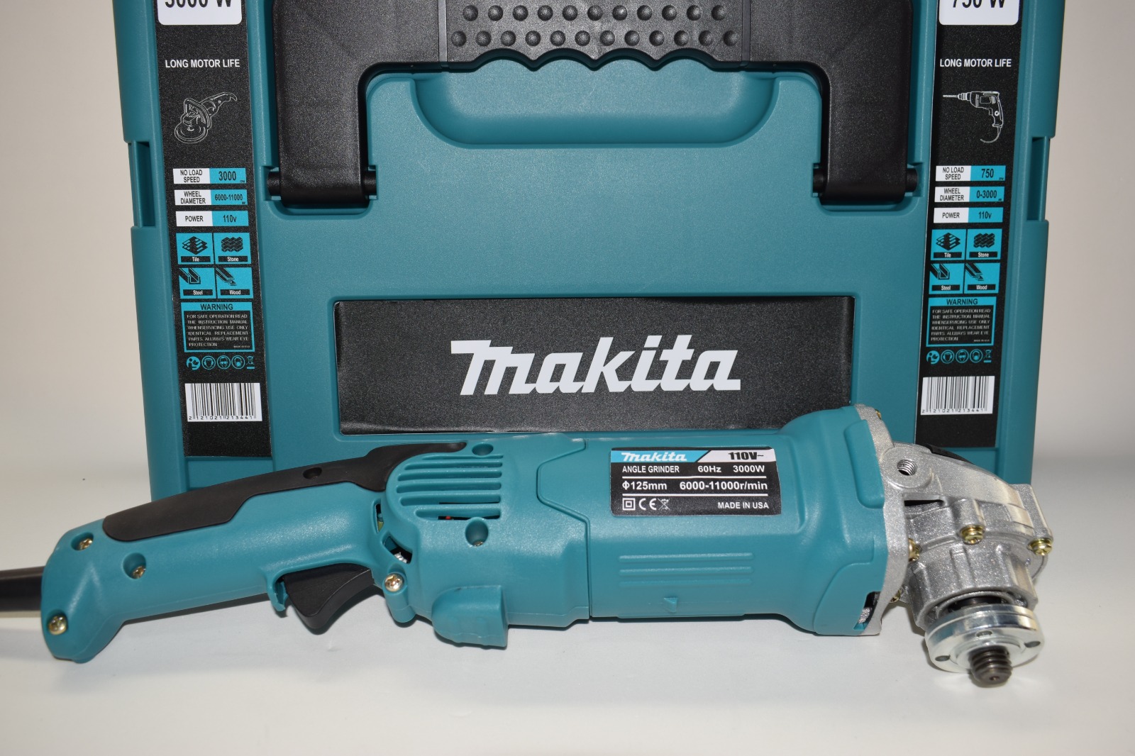 Combo taladro pulidora con maletin