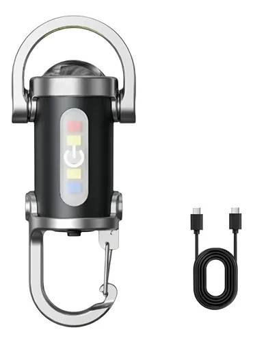 Llavero linterna LED recargable USB