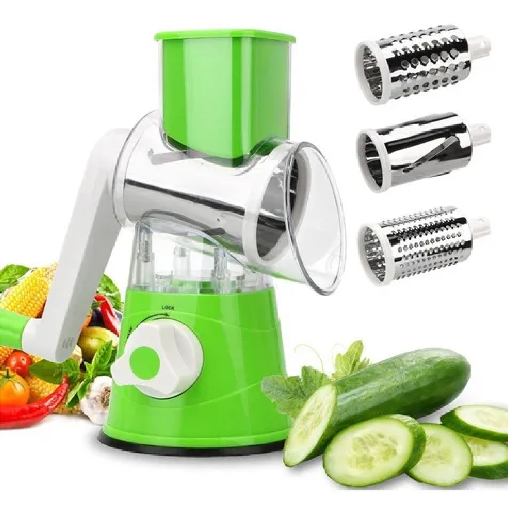 RALLADOR MANUAL DE ALIMENTOS Y VERDURAS