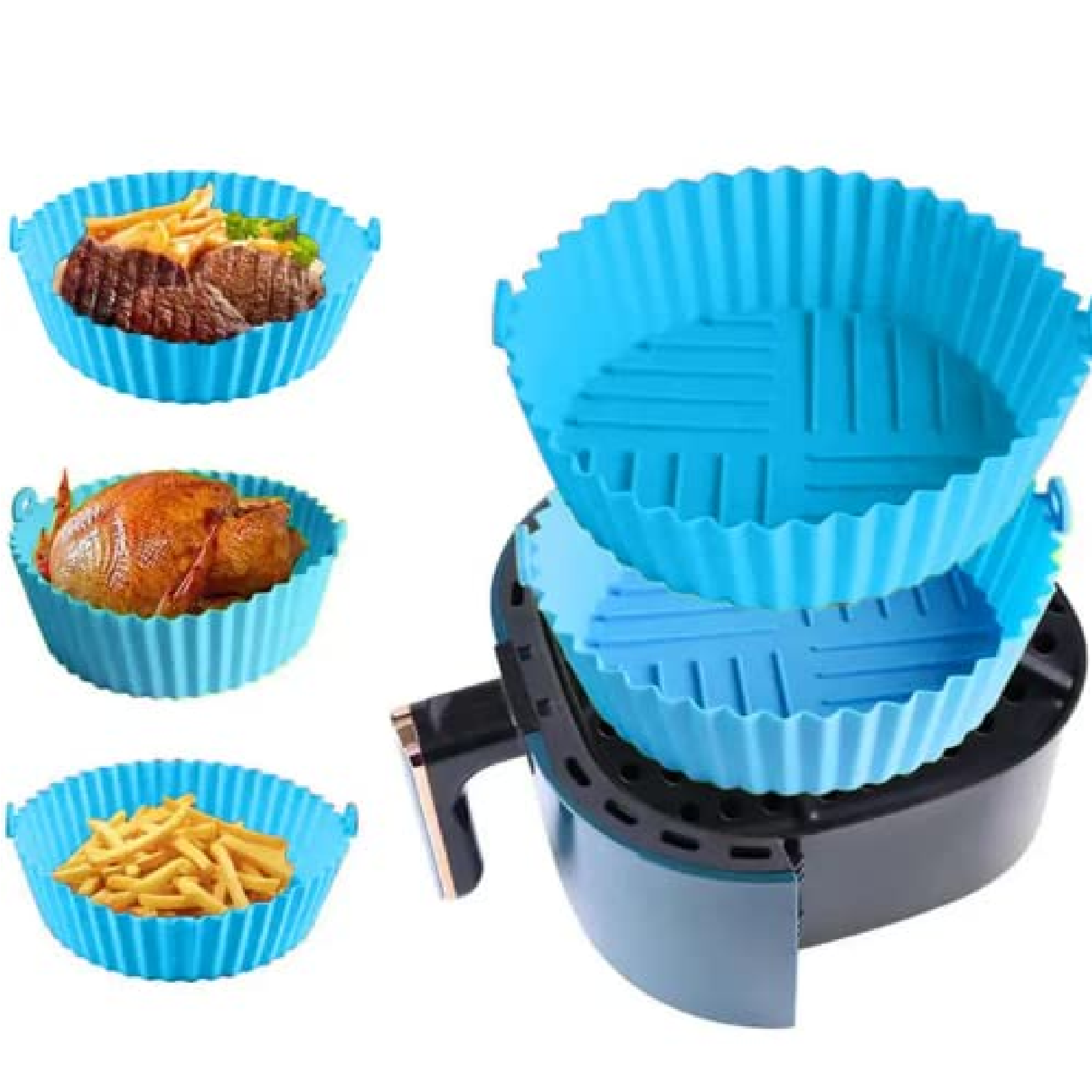 Miniatura 2 de SILICONA PARA FREIDORA X 6 TAMAÑOS