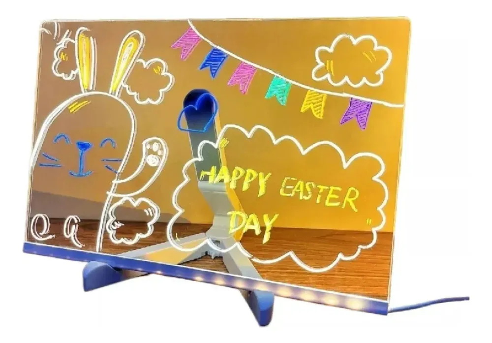 Miniatura 2 de Tablero De Notas Led Con Bolígrafo De 7