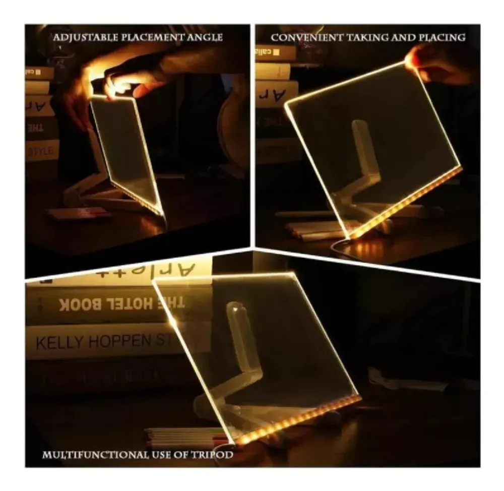 Miniatura 6 de Tablero De Notas Led Con Bolígrafo De 7