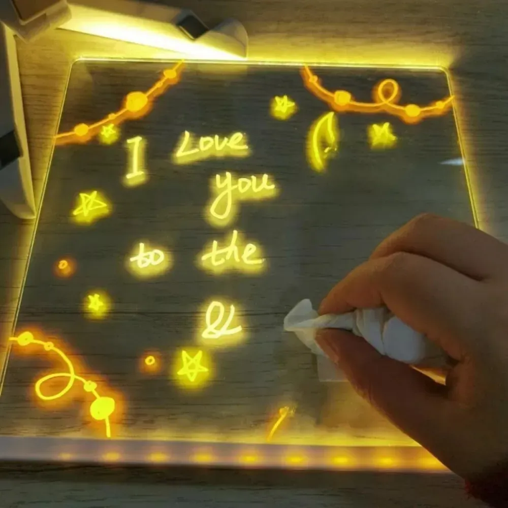 Miniatura 3 de Tablero De Notas Led Con Bolígrafo De 7