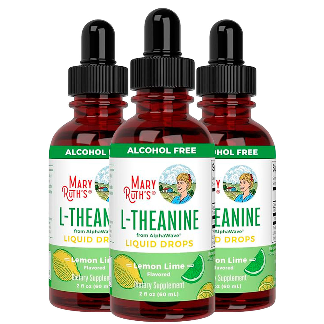 Gotas Liquidas de L-Teanina x3