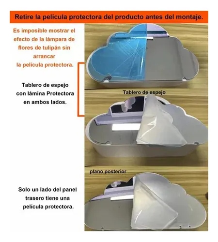 Miniatura 5 de LAMPARA NUBE TULIPANES