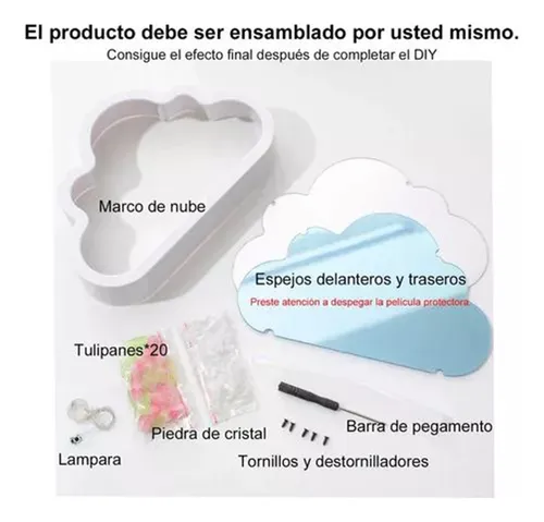 Miniatura 2 de LAMPARA NUBE TULIPANES