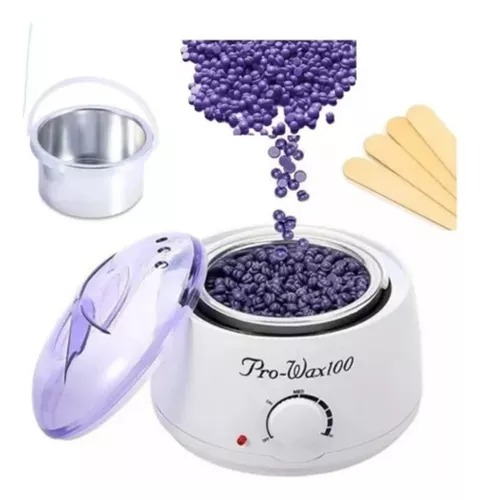 Combo Olla De Cera Depilatoria Cera