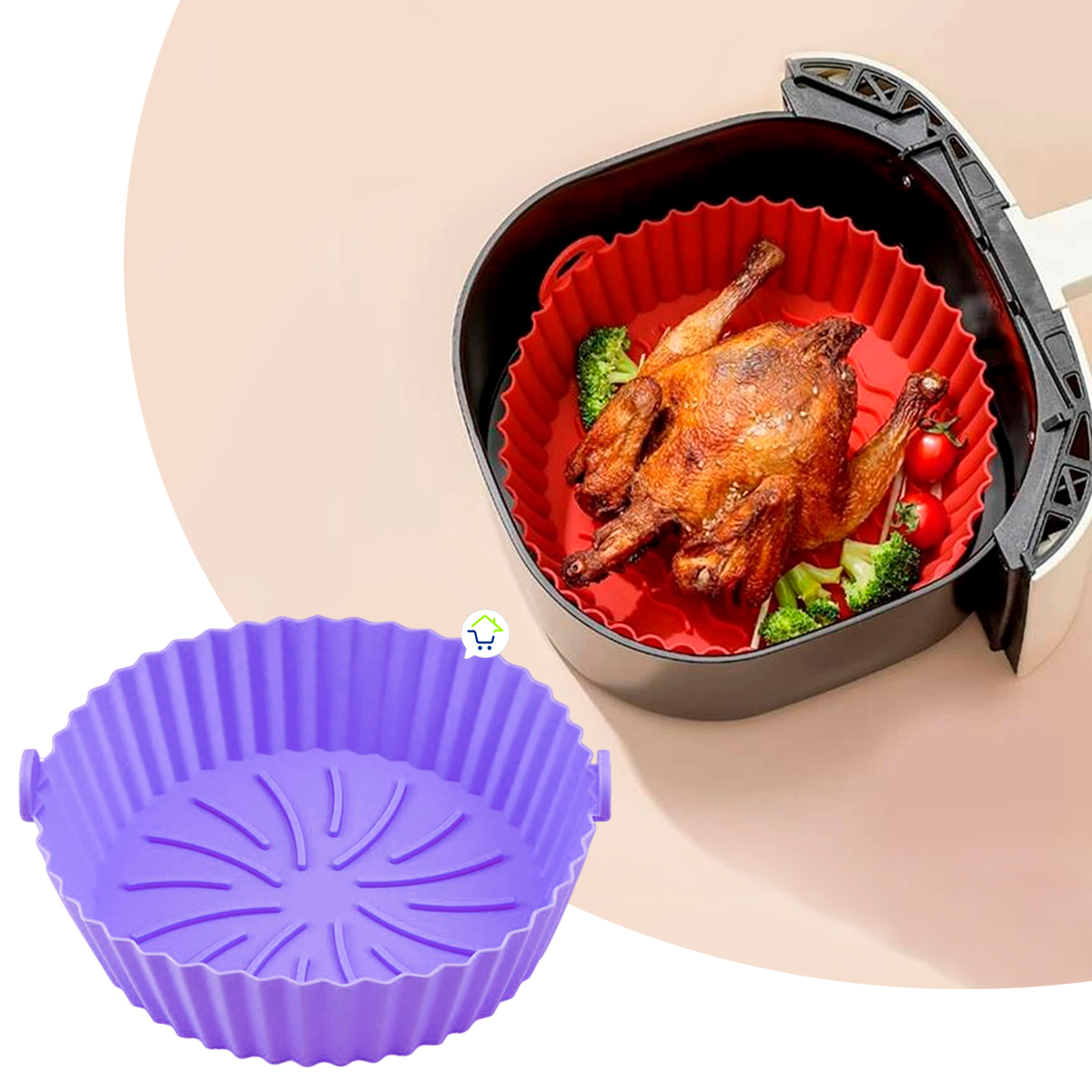 Miniatura 8 de Cesta Silicona Freidora Air Fryer FSA01