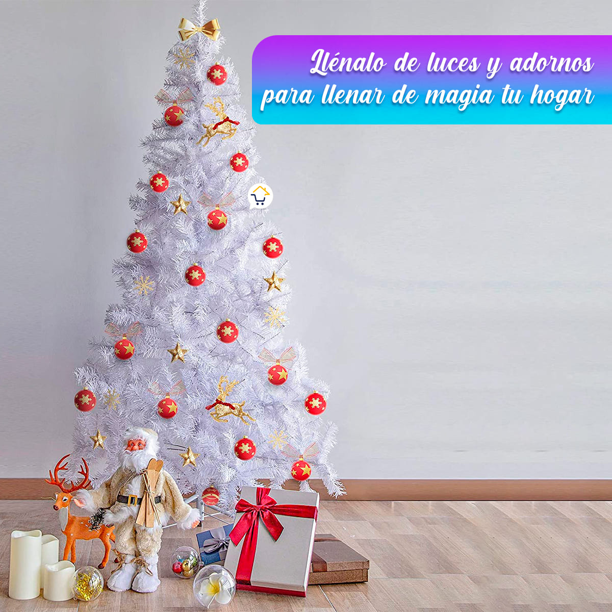 Miniatura 2 de Árbol Navidad Blanco 1.80M 720 Ramas 209